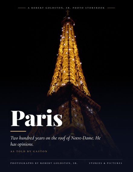 Paris photo book cover