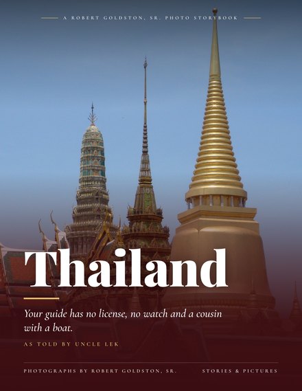 Thailand photo book cover